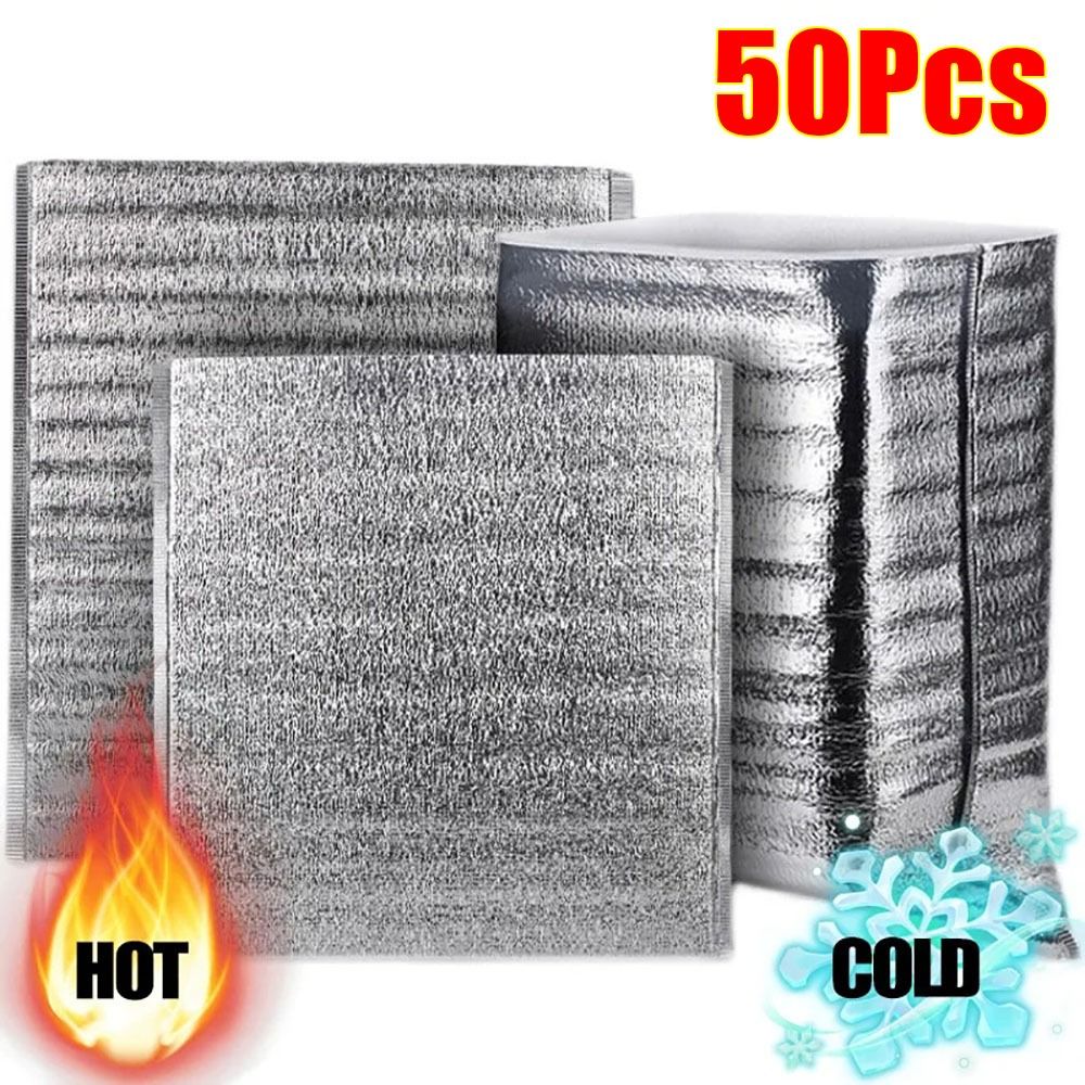 Food Snacks Delivery - Torba termoizolacyjna z folii aluminiowej Izolacja