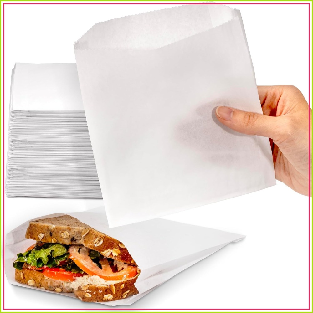 Cookies Pack - 200 sztuk papierowych torebek na kanapki,