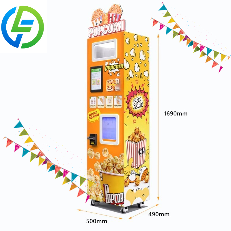 Popcorn - Automat do popcornu z możliwością personalizacji,
