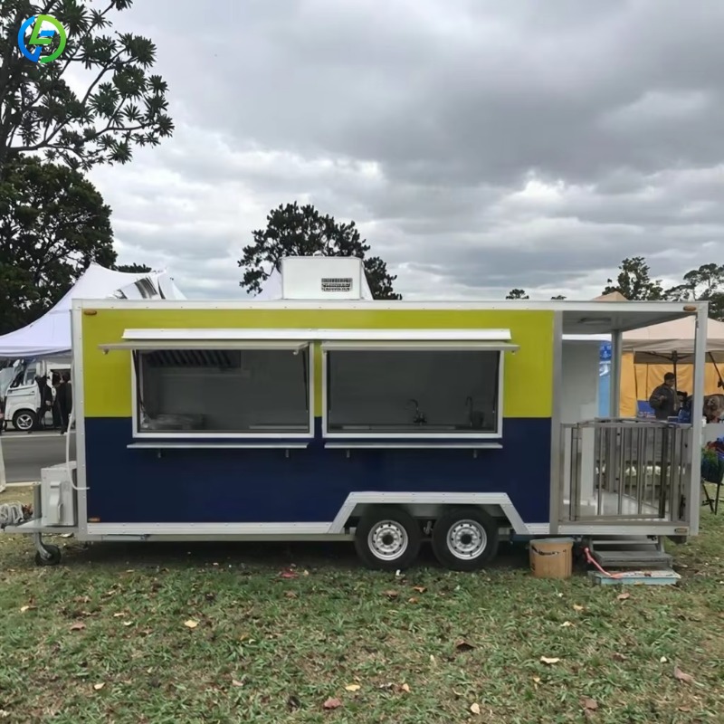 Food Snacks Catering - Personalizowany Mini Food Truck do Kawiarni,