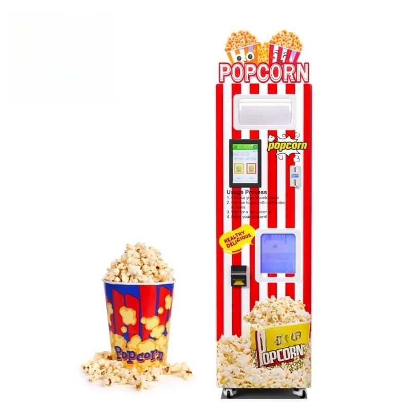 Popcorn - Automatyczna maszyna do popcornu na zamówienie,