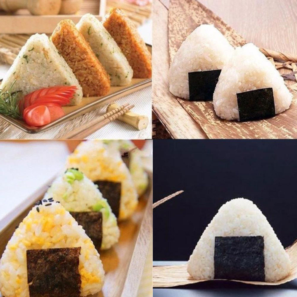 Seaweed Snack - Zestaw 2 trójkątnych foremek do ryżu,