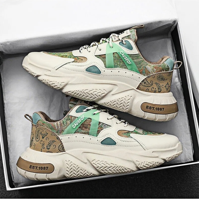 Trail Mix - Męskie buty z szerokim noskiem, minimalistyczne,