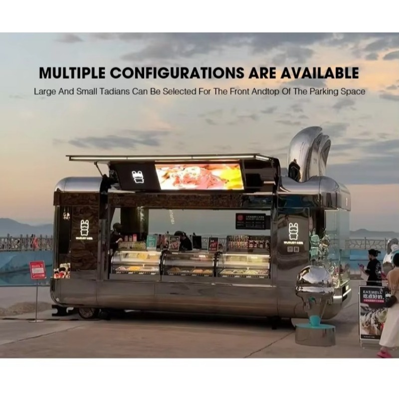 Food Snacks Catering - Kiosk gastronomiczny w pełni wyposażony, nowy