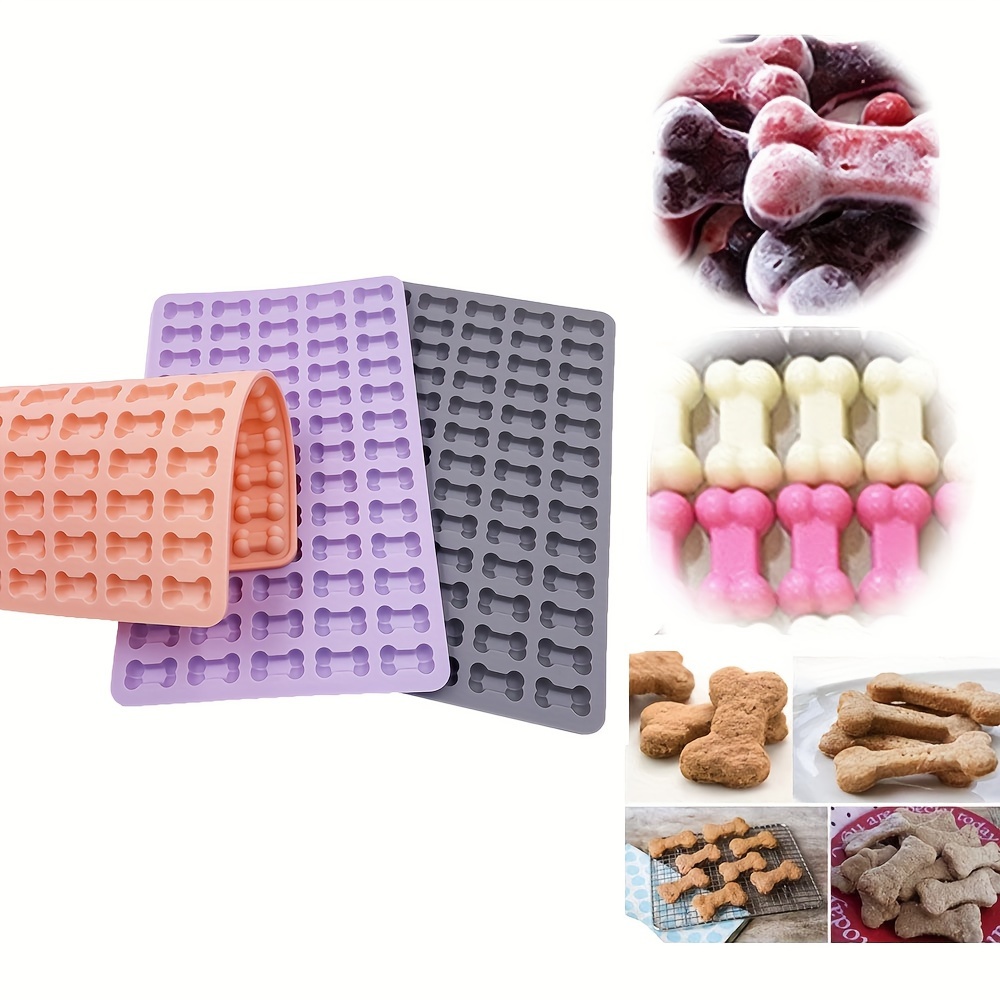 Chocolate Snack - 1szt Mini Bone Biscuit Mold Pink