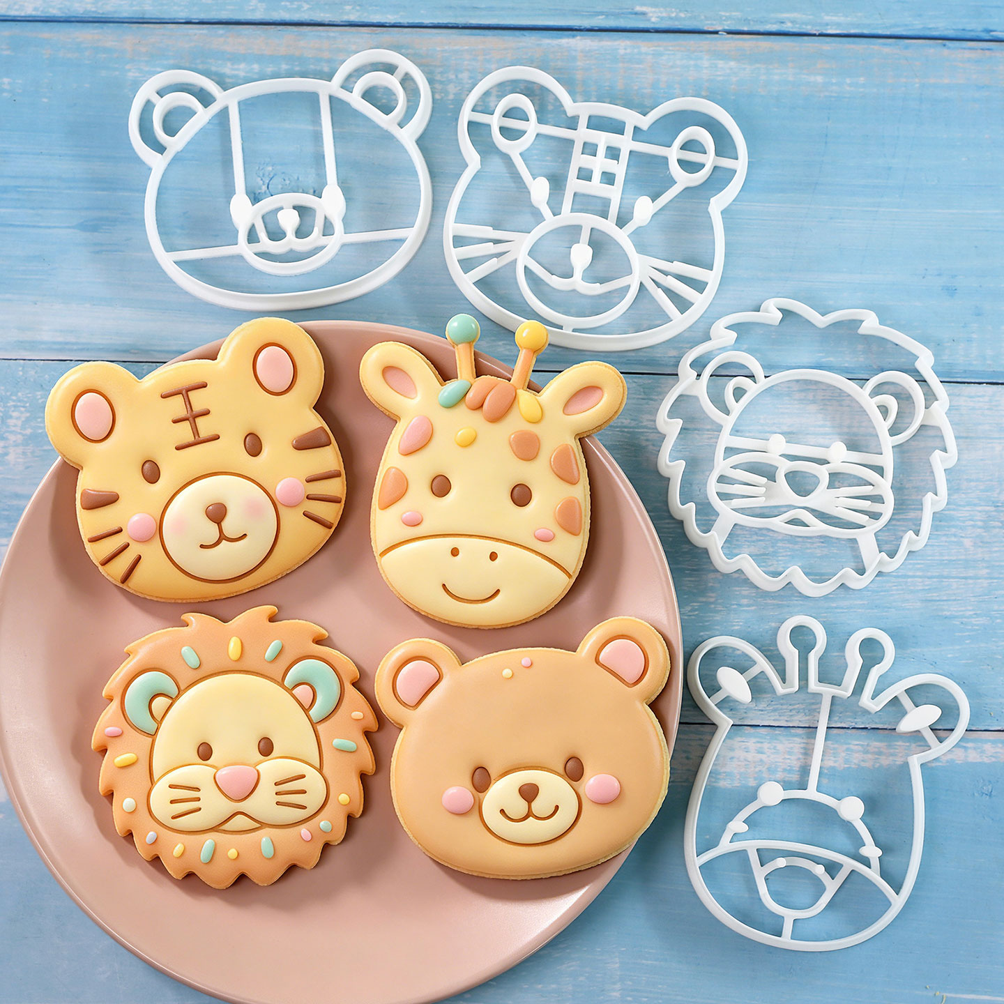 Cookies Pack - Zestaw 4 foremek do ciastek w