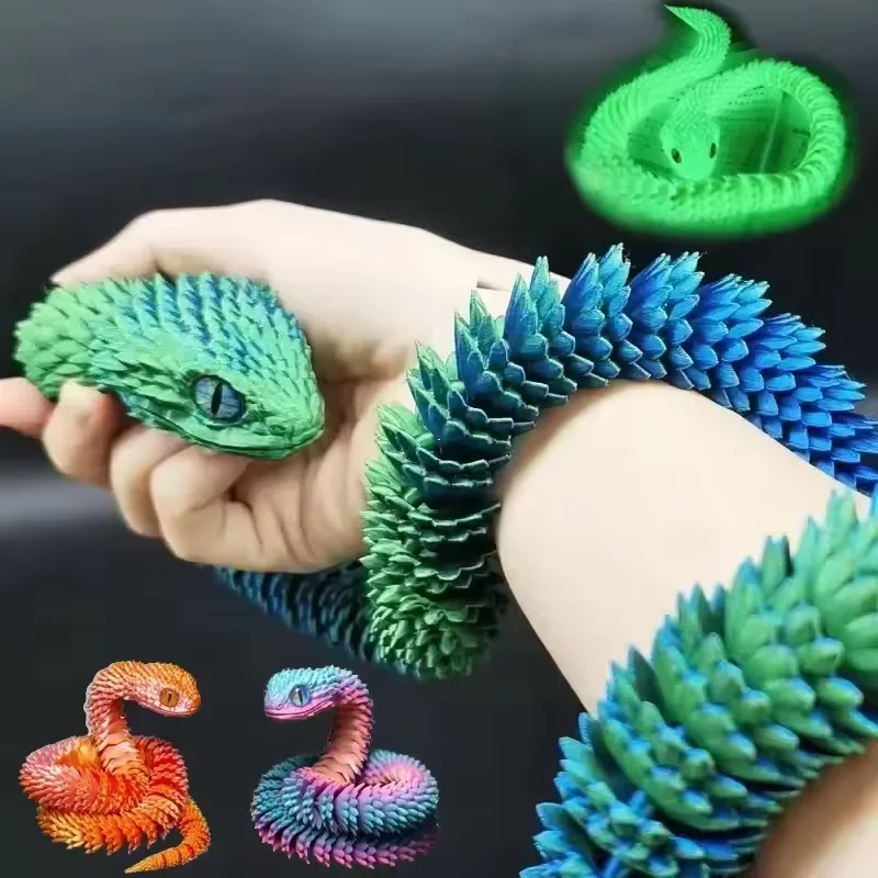 Gummy Candy - Drukowana w 3D Figurka Węża z