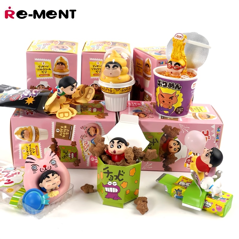 Chocolate Snack - Figurki Re-ment Crayon Shin-chan Super Satisfying
