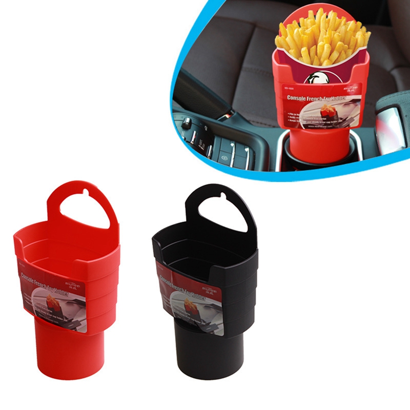 Food Snacks Drinks - Samochodowy uchwyt na frytki Pojemnik do