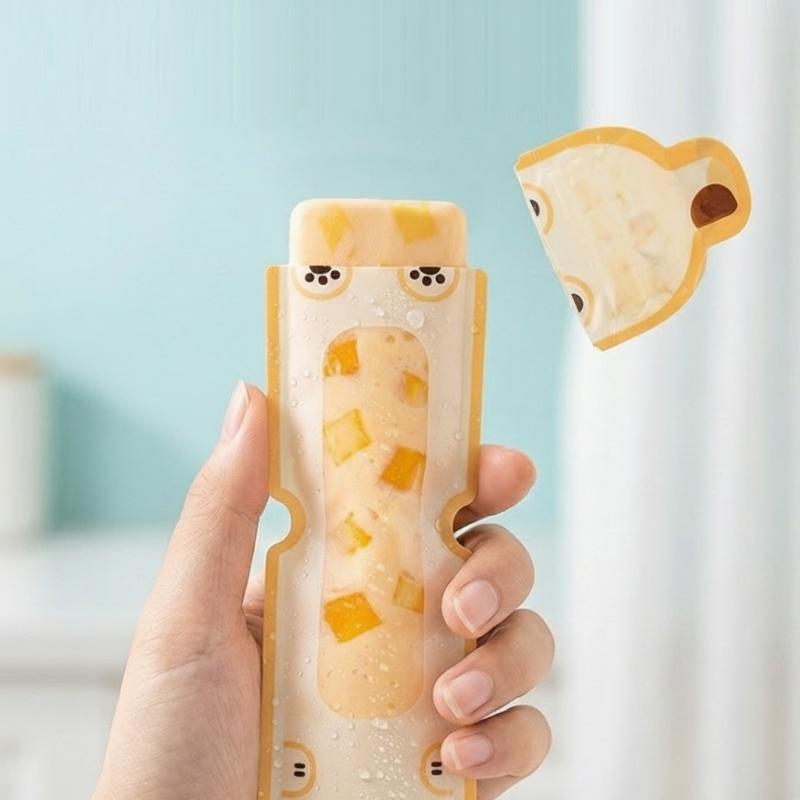 Healthy Snacks Food - 20 szt. Urocze, kreskówkowe torebki DIY