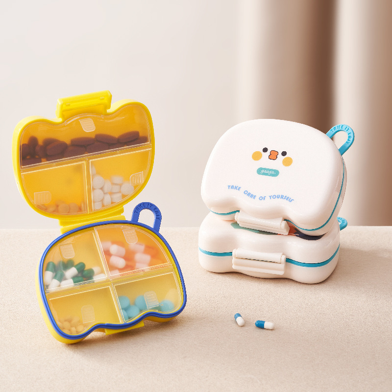 Seaweed Snack - Przenośny Mini Organizer na Leki z