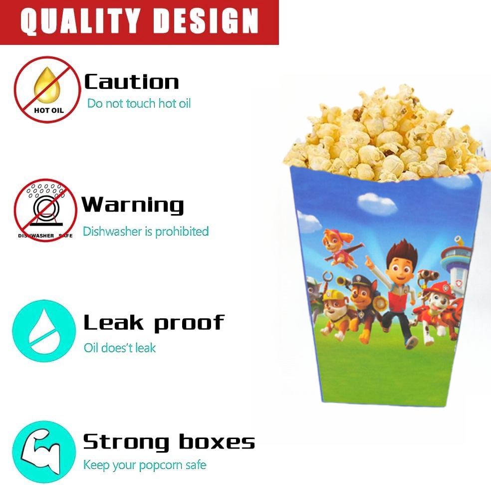 Pudełko na popcorn Psi Patrol  – Cookies Pack recenzja i cena