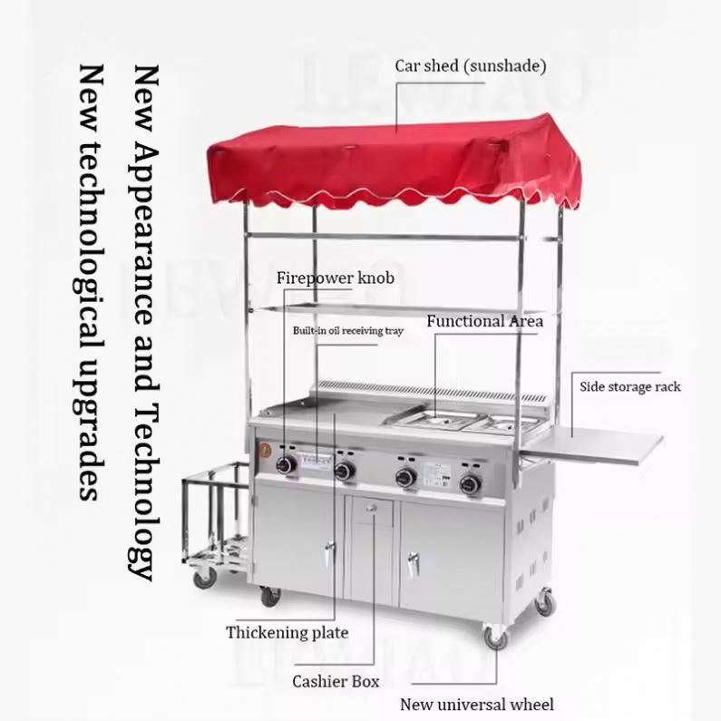 Mobilny wózek gastronomiczny z – Food Snacks Catering recenzja i cena