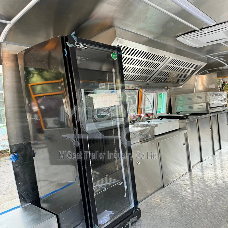 Komercyjny mobilny wózek gastr – Food Snacks Catering recenzja i cena
