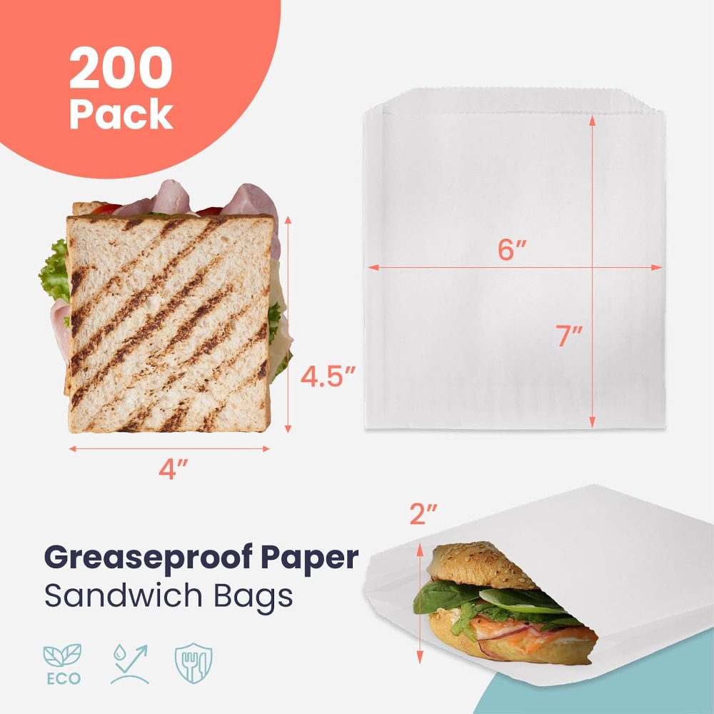 200 sztuk papierowych torebek  – Cookies Pack recenzja i cena