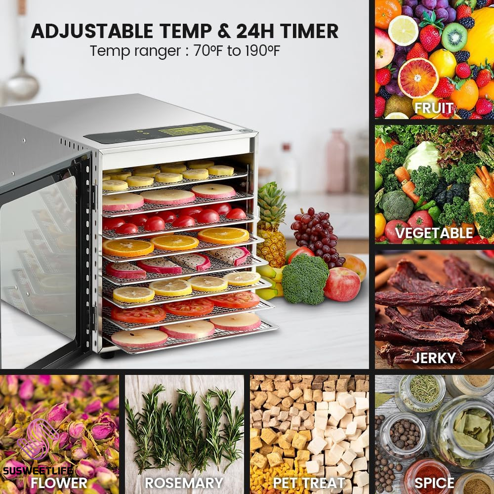 Odwadniacz żywności o dużej po – Healthy Snacks Food recenzja i cena