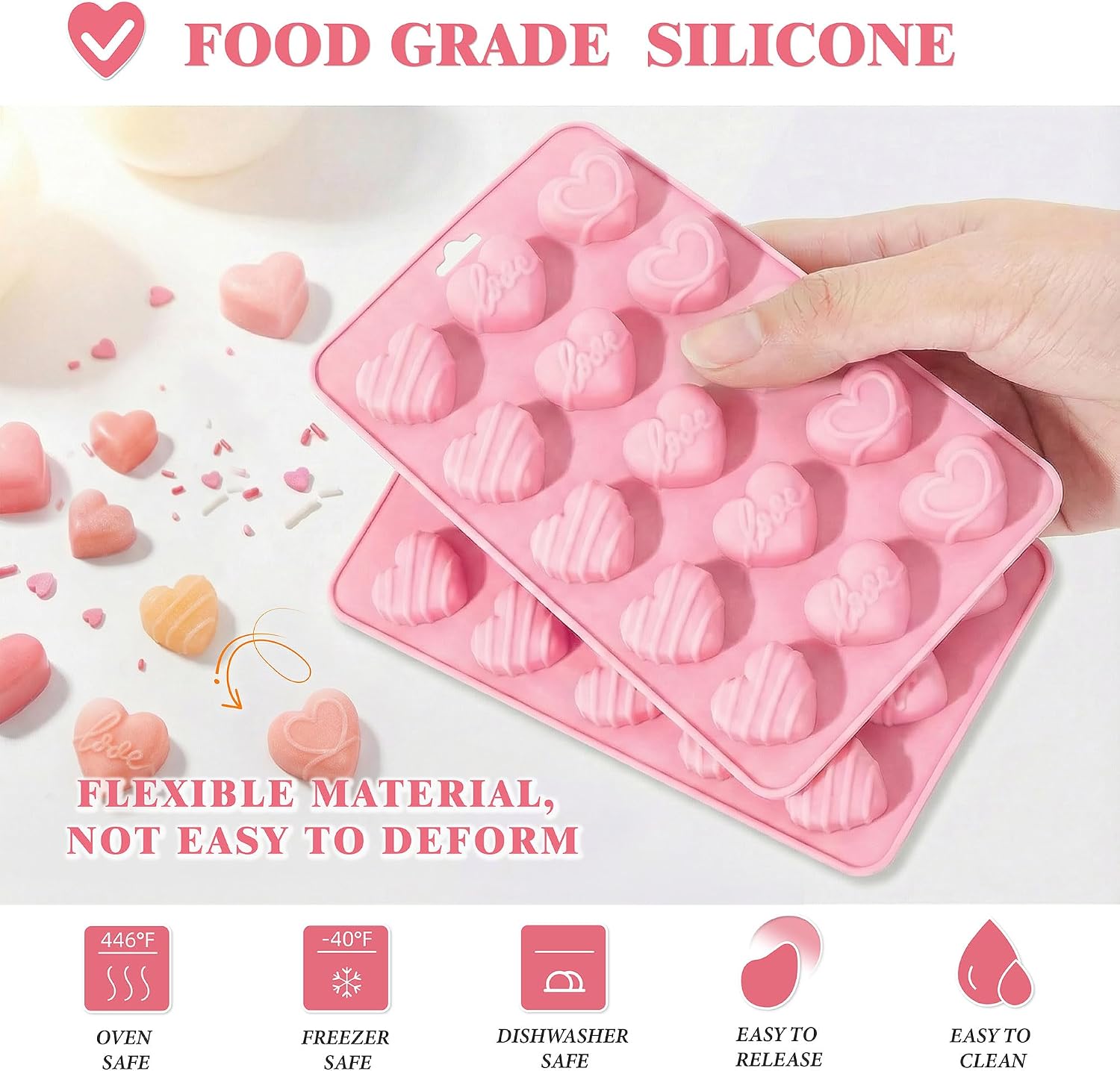 Formy silikonowe w kształcie s – Gummy Candy recenzja i cena