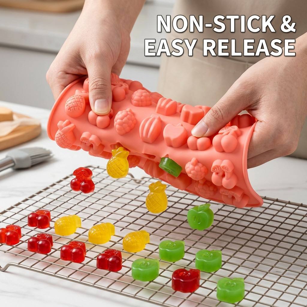Formy do gumowanych owoców, si – Gummy Candy recenzja i cena