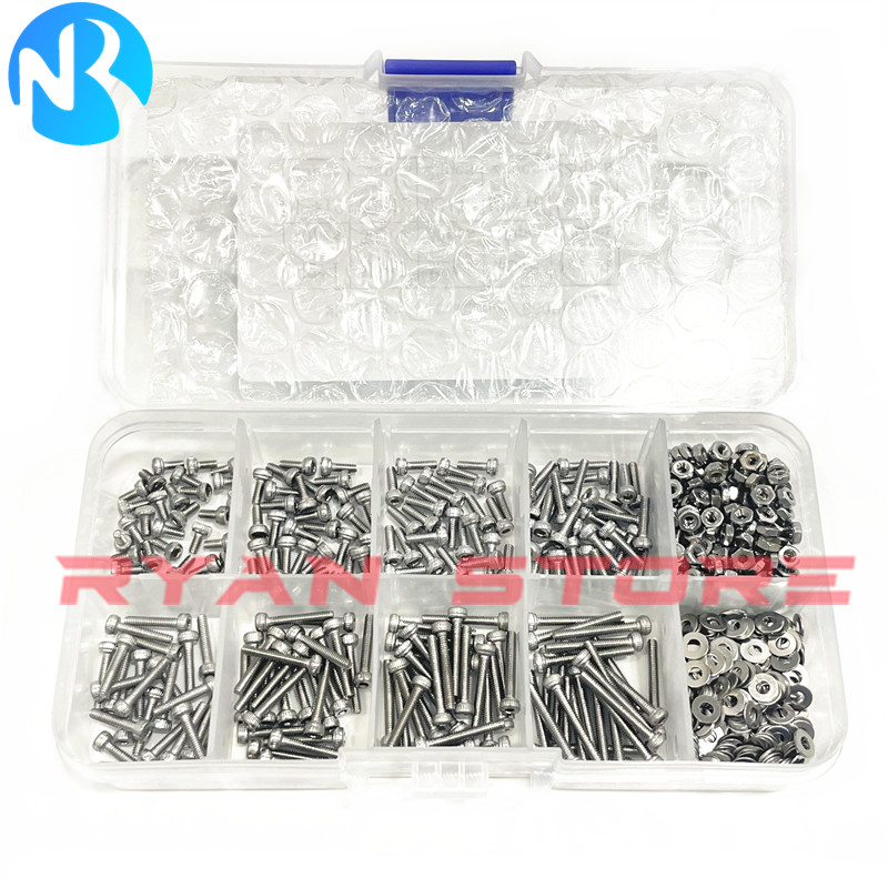 1 Pudełko/660 SZT. M2*4 5 6 8  – Nuts Mix recenzja i cena