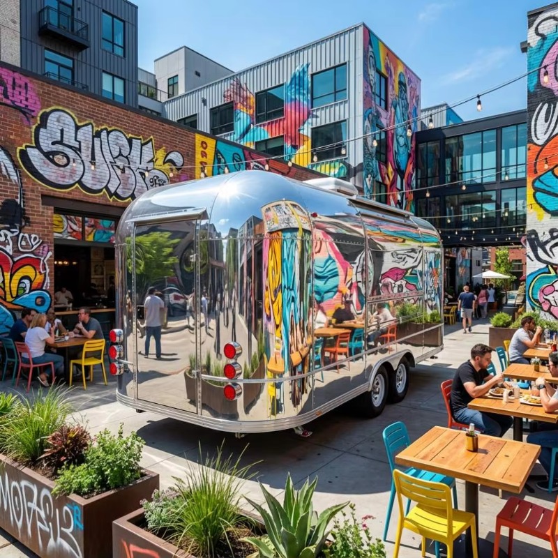 Kiosk gastronomiczny w pełni w – Food Snacks Catering recenzja i cena