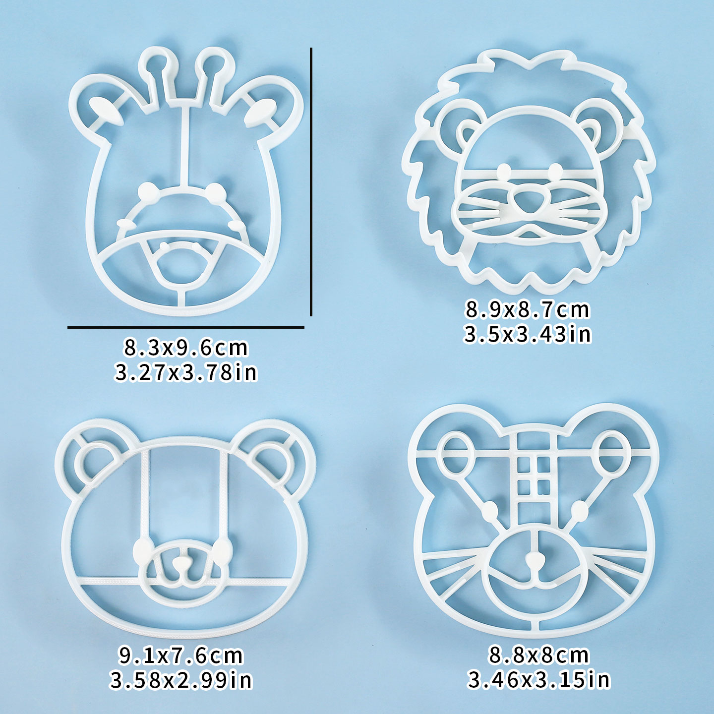 Zestaw 4 foremek do ciastek w  – Cookies Pack recenzja i cena