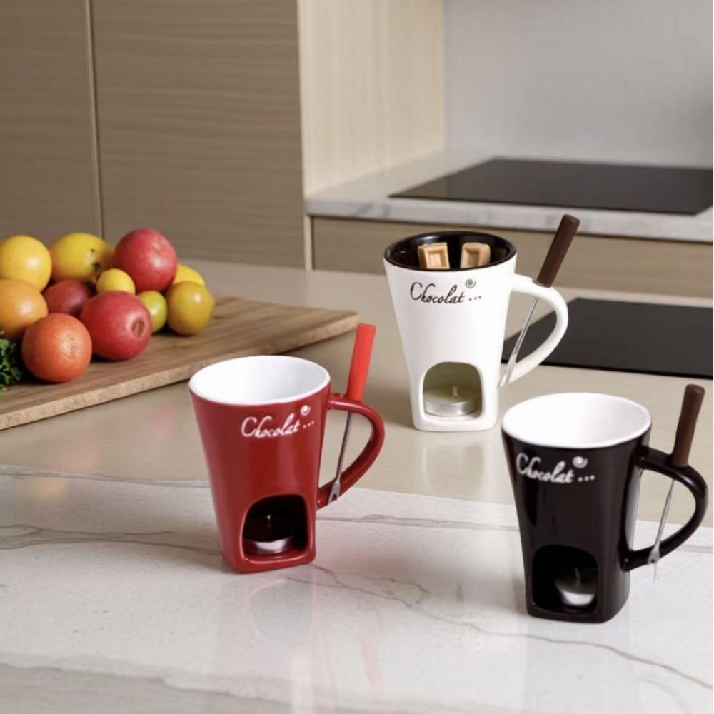 Ceramiczny kubek do fondue cze – Chocolate Snack recenzja i cena