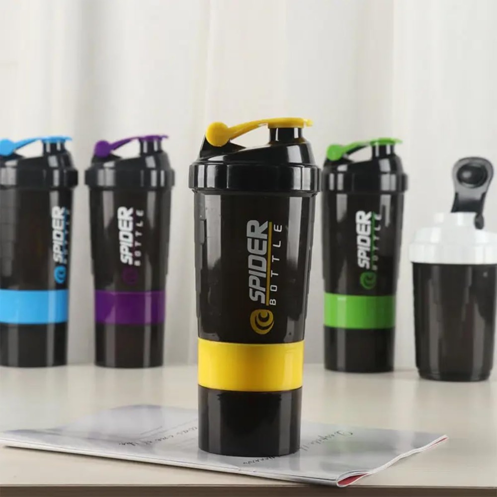 3 warstwy shaker butelka prote – Protein Bar recenzja i cena