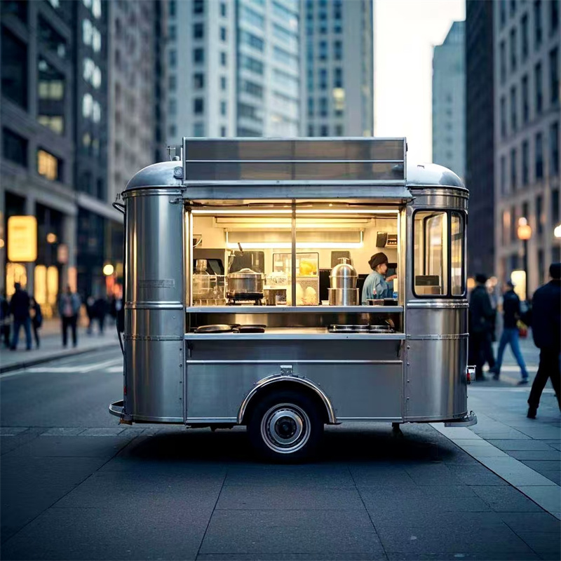Przenośny mobilny wózek gastro – Food Snacks Catering recenzja i cena