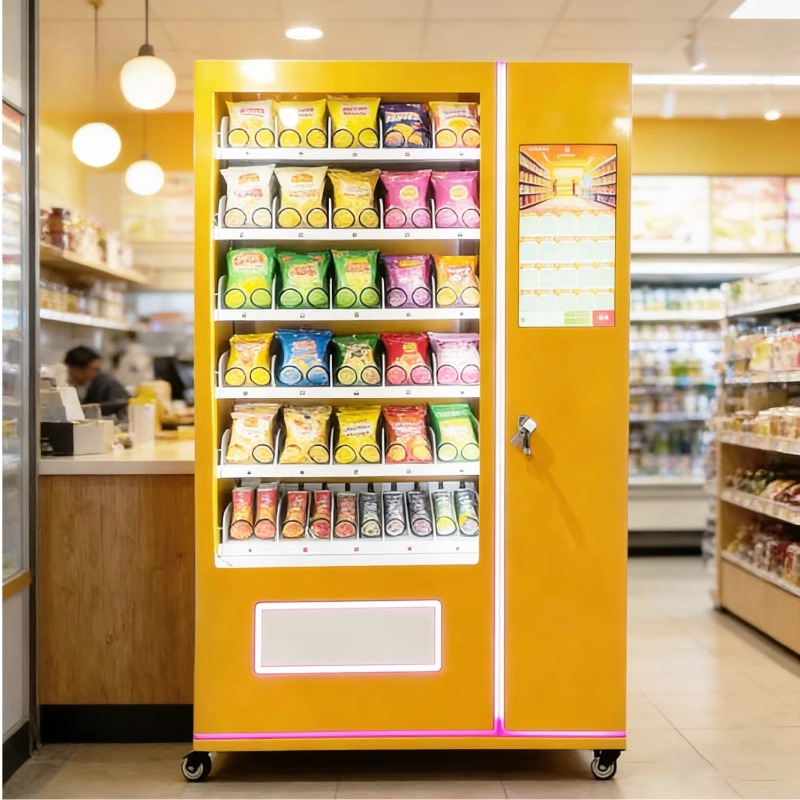 Automat do sprzedaży przekąsek – Food Snacks Drinks recenzja i cena