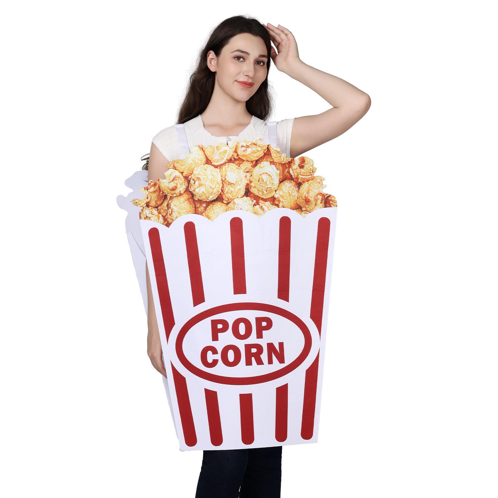 Kostium w formie pudełka z pop – Popcorn recenzja i cena