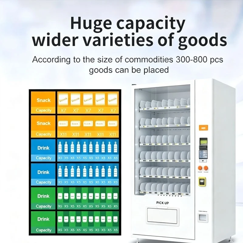 Automat do sprzedaży żywności, – Food Snacks Drinks recenzja i cena