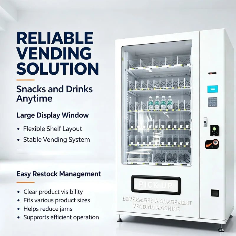 Automat do sprzedaży żywności, – Food Snacks Drinks recenzja i cena
