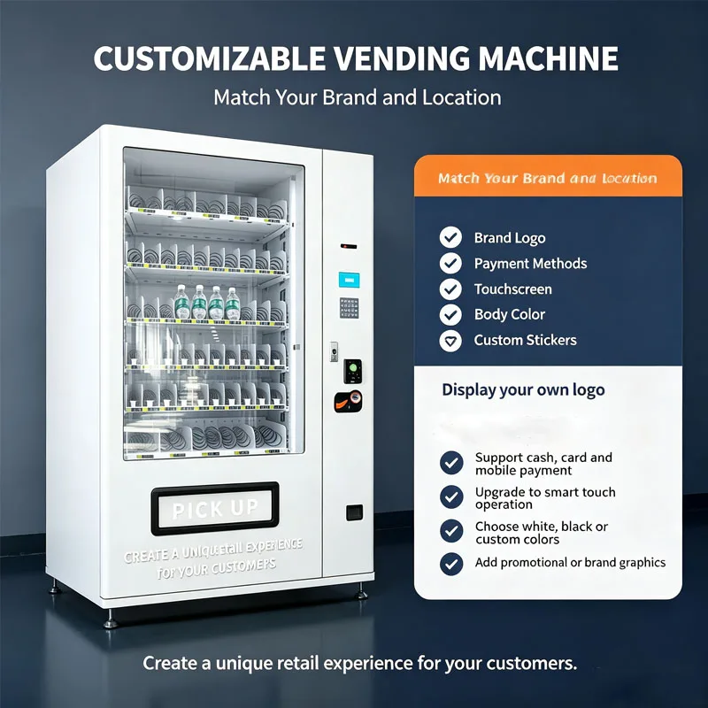 Automat do sprzedaży żywności, – Food Snacks Drinks recenzja i cena