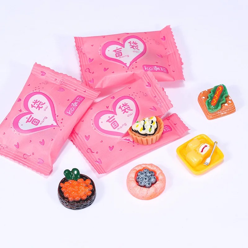 Losowe wzory torebek, miniatur – Food Snacks Drinks recenzja i cena