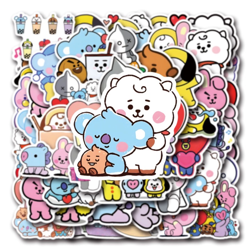 55/110 szt. BT21 Chimmy Cooky  – Cookies Pack recenzja i cena