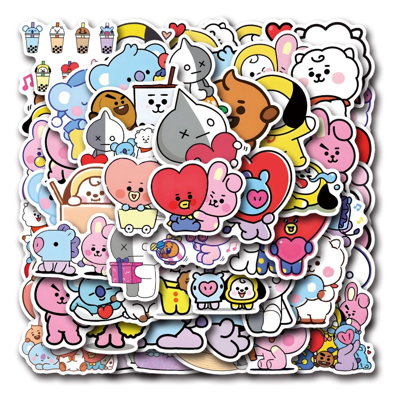 55/110 szt. BT21 Chimmy Cooky  – Cookies Pack recenzja i cena