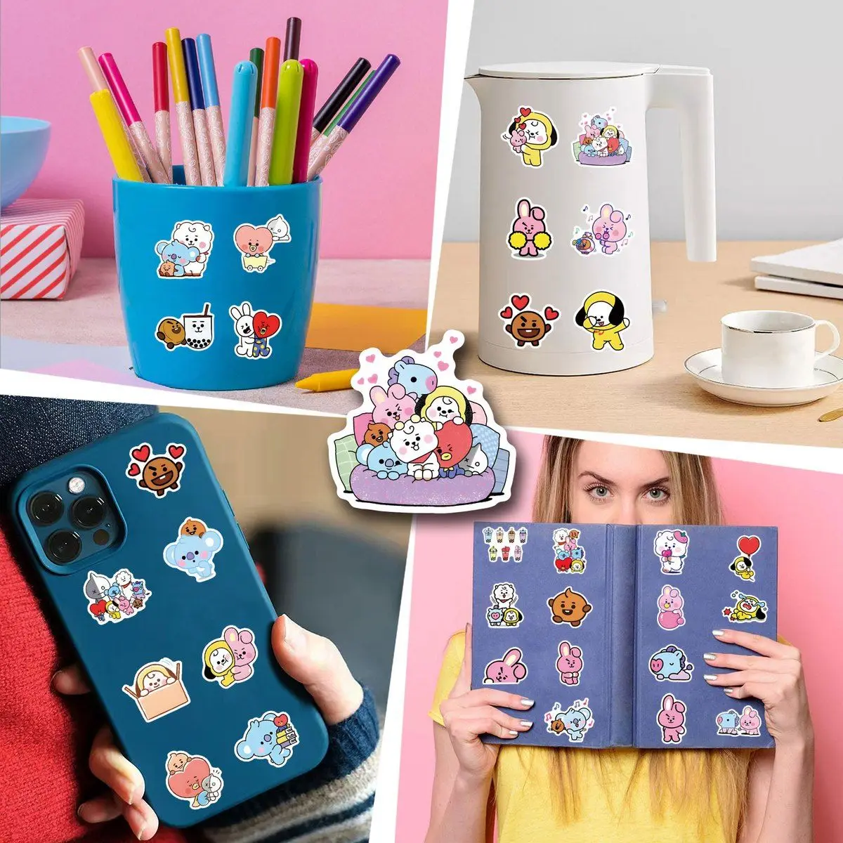 55/110 szt. BT21 Chimmy Cooky  – Cookies Pack recenzja i cena